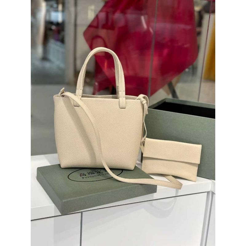 

Сумка-тоут из коровьей кожи первого слоя, женская, большой вместимости, на плечо, подмышку, для поездок на работу, дамская сумочка, сумка для мамы, модная простая сумка 20*19*9cm слоновая кость