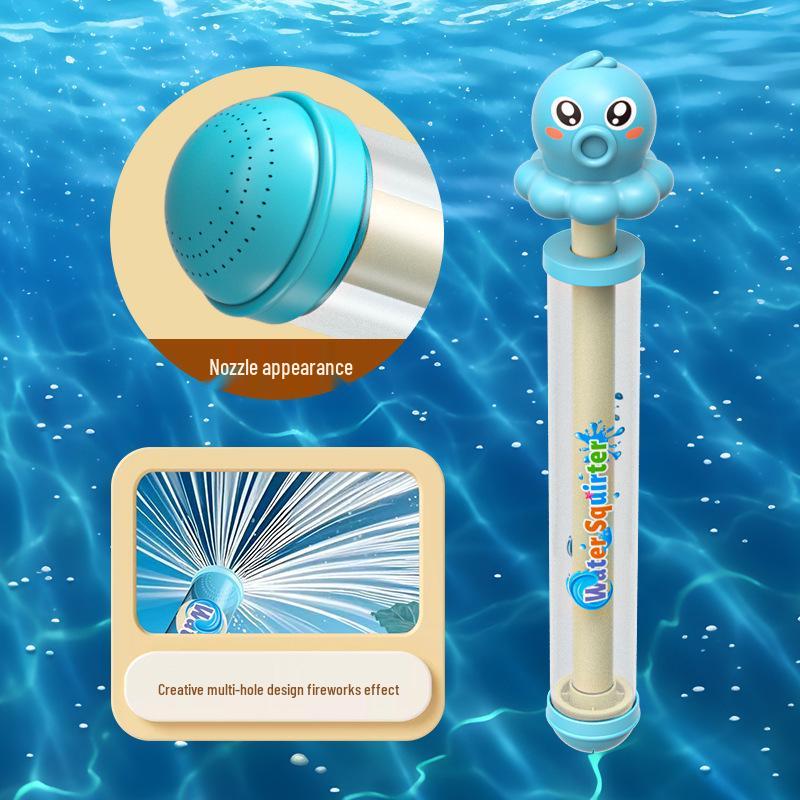 Spot Cross-border Pull-out Fireworks Water Gun for Summer Water Play and Beach Fun