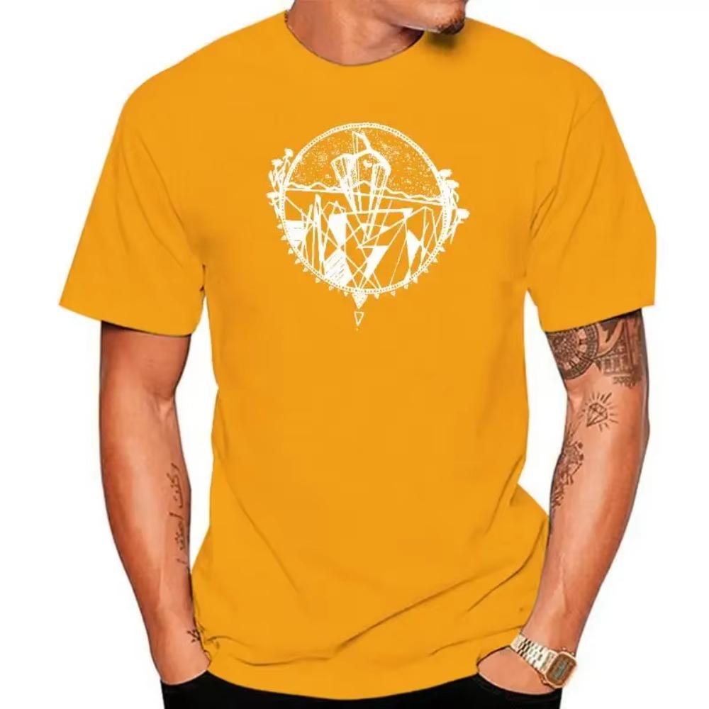 Desert Antler Mens Screen Printed Black Tee men t shirt