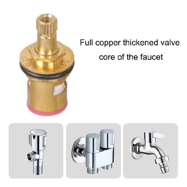 UpgradesFaucet Valves Cores Ceramic Disc Structure Rusts Proof Design Fast response Lever Suitable For Hot Cold Water Tap