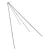 Cooking Tripod Foldable Campfire Tripod with Chain and Carrying Bag Aluminum Alloy for Outdoor