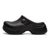 Li Ning Project* Muller Trendy Anti-Wear Open-Toe Slippers Women Slippers Black AGAU020-4
