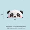 Panda Car Sticker: Cute, Creative, Waterproof, Scratch Cover, Decorative for Electric Vehicles