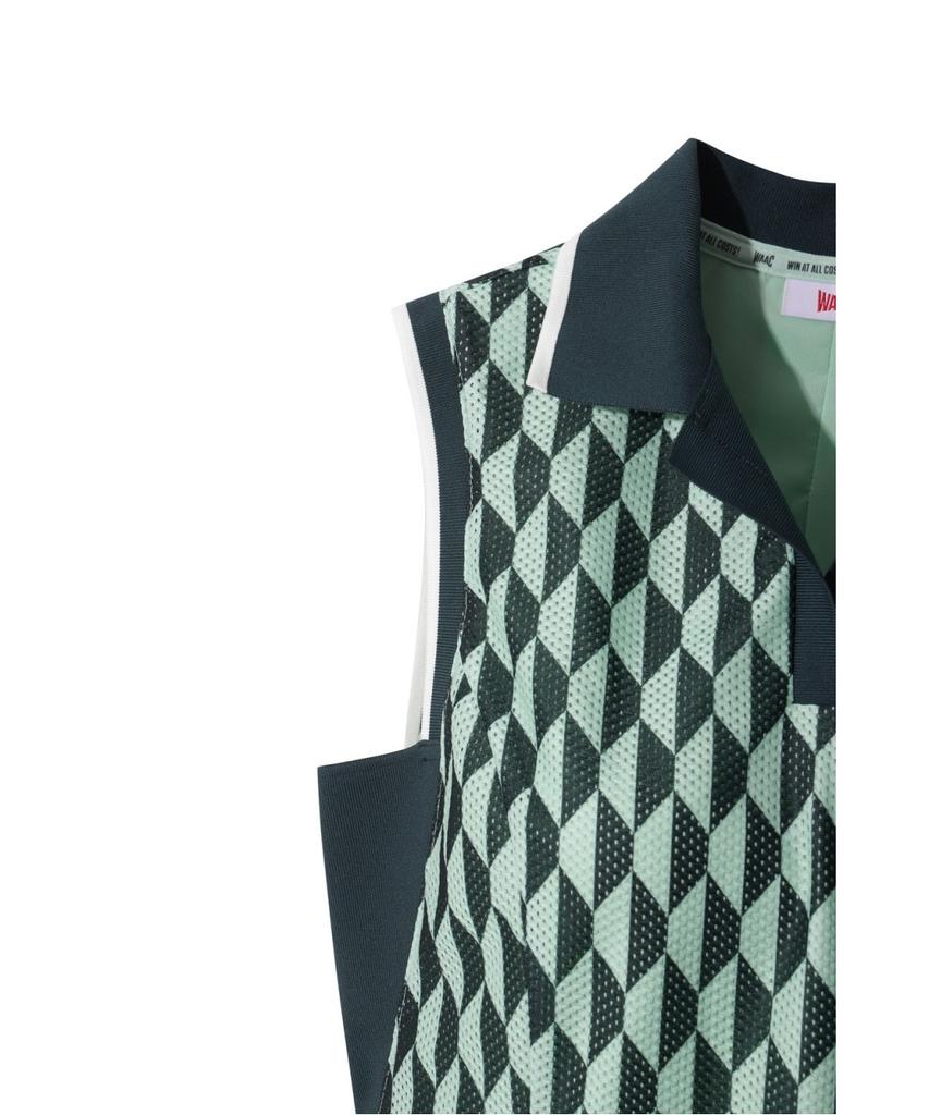 WAAC Athletic Optic Block Sleeveless Dress Wltcm26411Mix