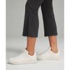 Lululemon Calça Cropped Ribbed Softstreme com Zíper na Perna Cintura Alta 25 Preto