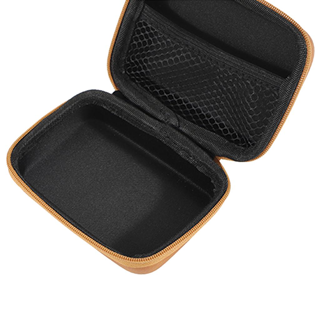 Leather Headphone Protective Cover Dust-proof Audio for Shell Earphones Storage Cases Earphone Zipper Bags Spare Parts