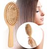 Solid Wood Hair Massage Comb Anti Static Hairbrush Portable Scalp Massage Comb