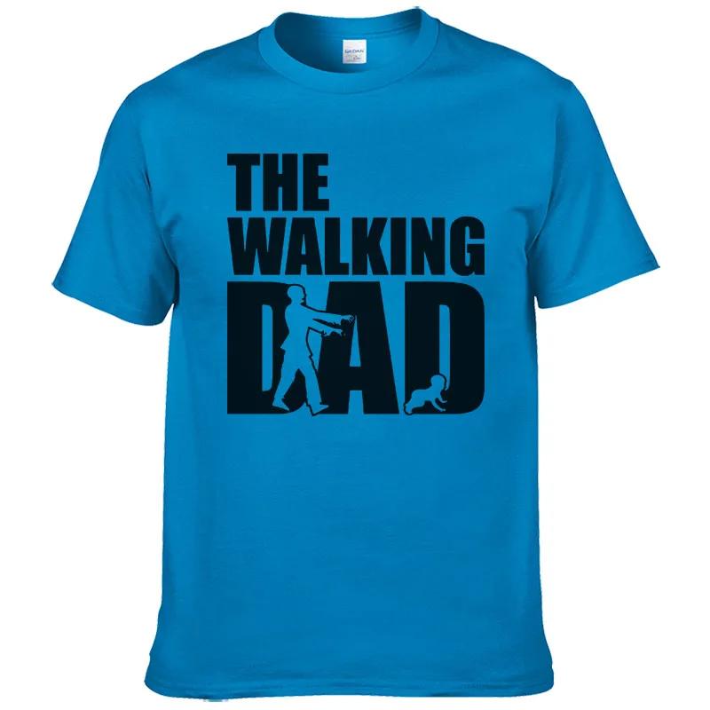 2023 Men's Summer Cotton T Shirts Printed The Walking Dad Tshirt Hip Hop Blouse Men's Sportswear T Shirt Men Harajuku Tops #307