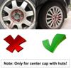 4pcs 56mm With Logo Car Wheel Center Hub Caps Emblem Sticker Decals for Dodge SRT Car Accessories Strong Adhesion Not Easy To Fall