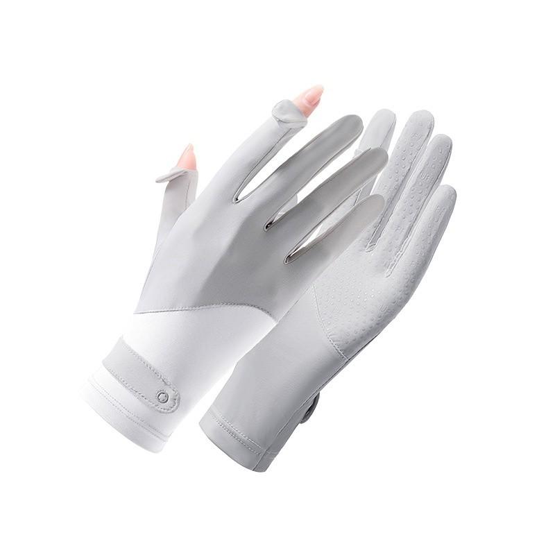 Summer Womens Breathable Uv Protection Gloves With Touch Screen For Outdoor Cycling And Sports