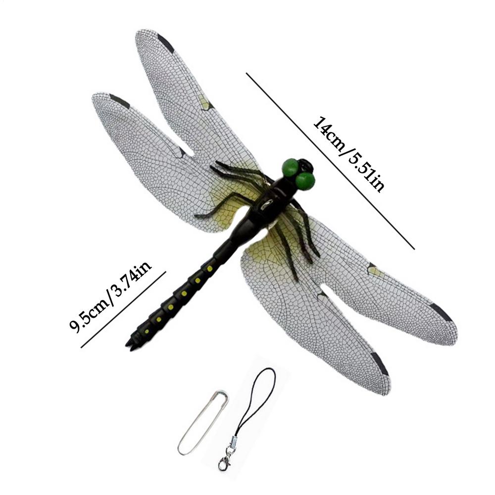 

10pcs Simulation Dragonfly Insect Model Mosquito Repellent Outdoor Hanging Ornaments Outdoor Garden Farm Repellen Tool