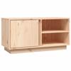 814464 vidaXL TV Stand 80x35x40.5 Cm Solid Pine Wood