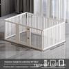 Transparent Acrylic Tall Pet Barrier for Indoor Use - Suitable for Dogs Like Teddy, Bichon, Corgi
