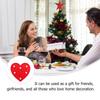 LED Heart Shaped Light Romantic Home Decor Wedding Prop Party Decoration Heart Shape Night Lamp Desktop Ornament Reusable