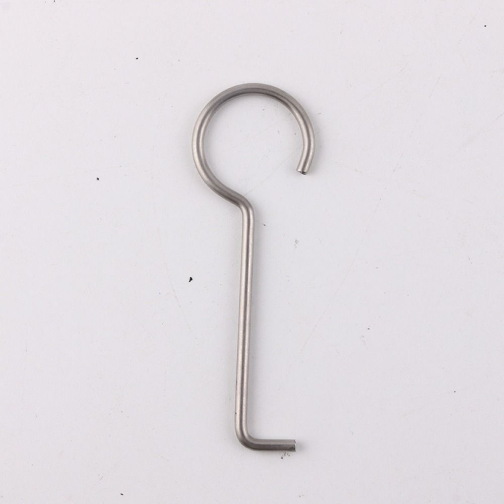 10pcs Durable Kitchen Drain Hook Stainless Steel Floor Drain Handle Bathroom