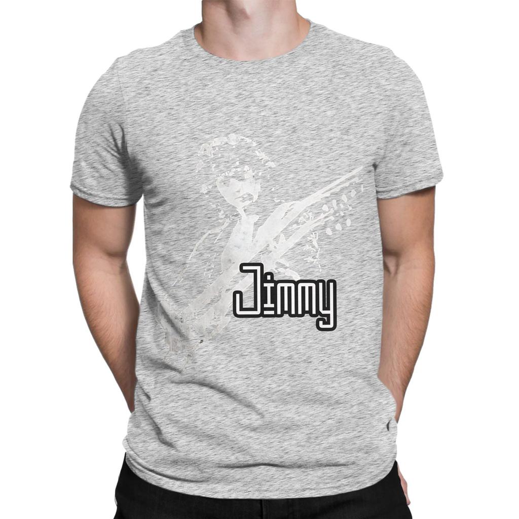 Jimmy Page Art Funny Graphic 100 Cotton TShirt Jimmy Page Tees Tops For Unisex