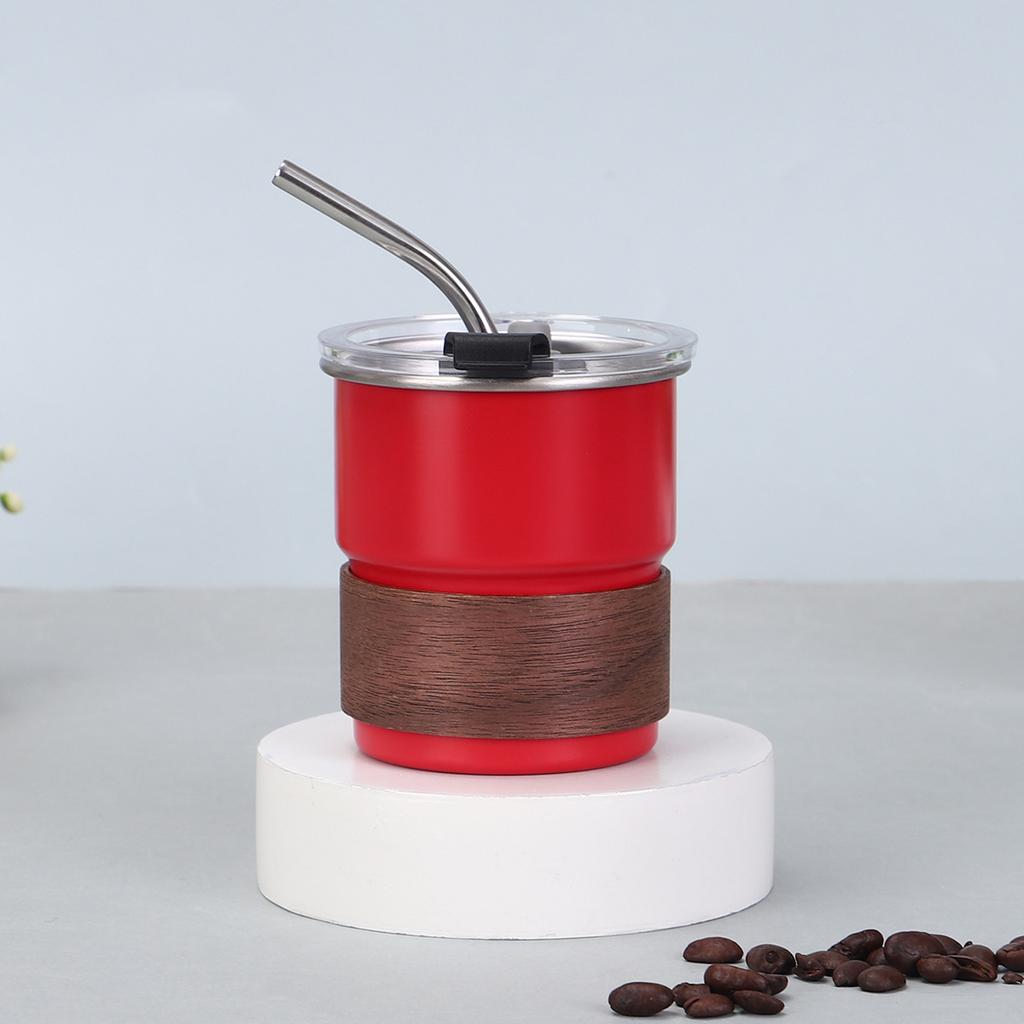 New 304 stainless steel mini wine glass single-layer crimped anti-scalding thermos cup outdoor camping picnic water cup