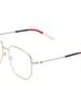 Gucci GG0396O-002 Luxury Geometric Metal Eyeglass Frames