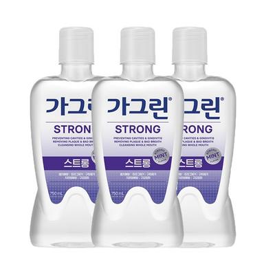 Gagreen Strong Mouthwash, 750ml, 3 Units