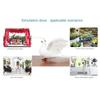 Simulation Foam White Pigeon Fake Artificial Imitation Bird Wedding Decor Model Handicraft Foam Doves Garden Ornament Home