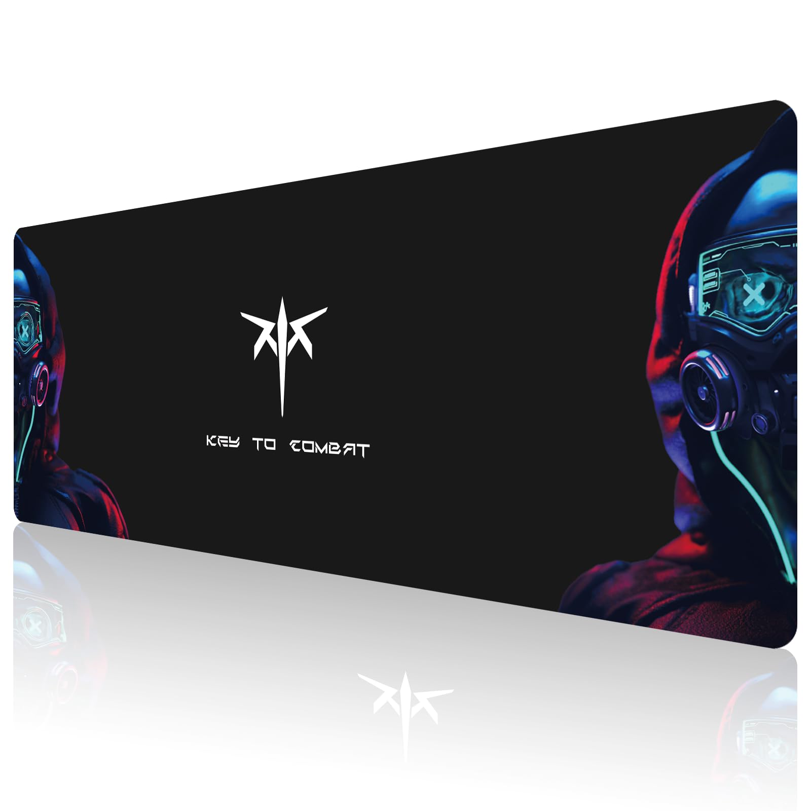 

Большой игровой коврик для клавиатуры KTC с резиновым моющимся ковриком, совместимый с и для офисного использования, 7030 см, нескользящая основа, поверхность, прочный, для ПК, ноутбуков,