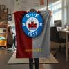 Silkeborg Sports Association  Print Flannel Blanket, High quality Comfortable for All Seasons, Home Decor, Warmth and Comfort
