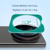 Lereach TF For Vivo X300 Ultra 5G 2pcs Tempered Glass Smart Fit Frame Coverage Camera Screen Protector
