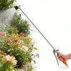 57.48 Inch Metal Replacement Sprayer Wand 2 Hose Clamps Pump Spray Wand Adjustable Telescopic Watering Tool with Copper Nozzle