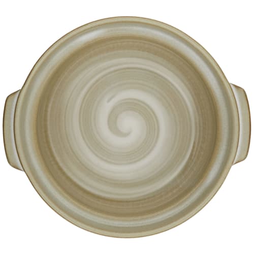 Banko Ware Ginpo Hana Mishima Extra Deep Pot, No. 6, Serves 1-2, Approx. 19cm Diameter x 15cm Height, Heat and Microwave Safe, Made in Japan, Product
