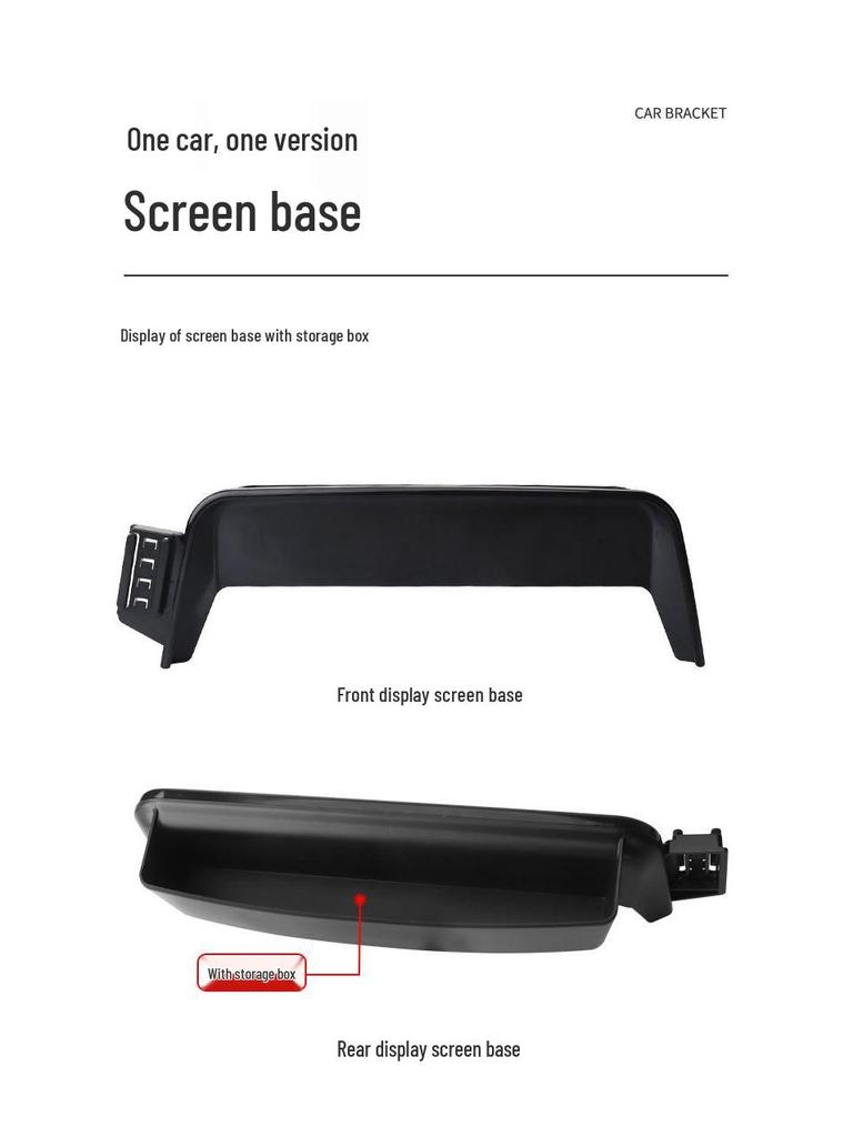 Compatible with 22-23 Bestune NAT Models: Mobile Phone Holder & Navigation Frame for Car Screen Modification