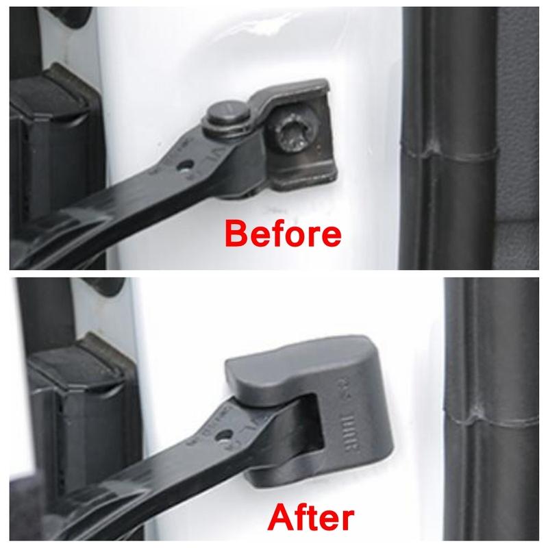 Plastic Car Styling Door Lock Protector Cover Buckle Decoration Fit For Volkswagen T-Roc T Roc 2018 - 2025 Interior Accessories