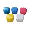 X1 Denture Cleaning Storage Box Filter  Portable Travel Dental Braces Care Orthodontic Appliance Swim Camp Outdoor Portable Tool