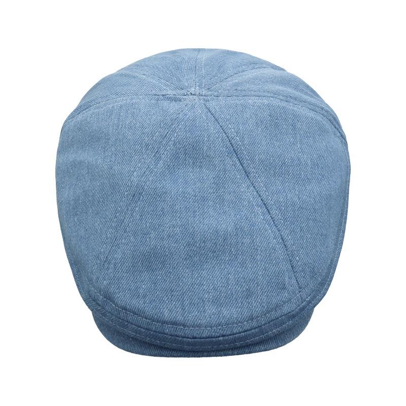 New temperament versatile beret hat male spring and autumn big head circumference retro style forward hat painter shows face small old money style