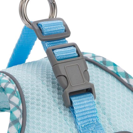 Guinzaglio per animali domestici con design riflettente notturno Rete jacquard traspirante Facile da indossare e togliere Attività all'aperto Guinzaglio per cani