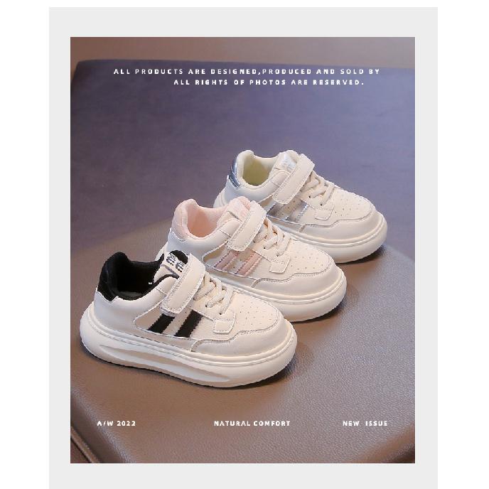 Children's Fashionable White Shoes, New Autumn Model, Girls' Casual Sneakers, Boys' Shoes, Student White Sneakers
