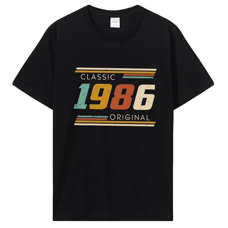 Classic 1986 Original Birthday T-shirt XXXL