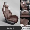 Neta X Full Leather Car Seat Cushion Cover - All-Season, Universal Fit