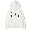 Autumn and Winter Ins Lazy Wind Letter Printing Fleece Hooded Sweater Thin Women's 2025 Trendy Brand Early Autumn Hoodie