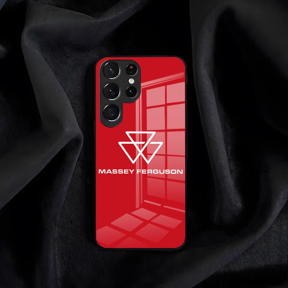 Massey Ferguson Phone Case For Samsung S26 S25 Edge S24 S23 S22 S21 S20 Ultra Plus FE Glass Cover
