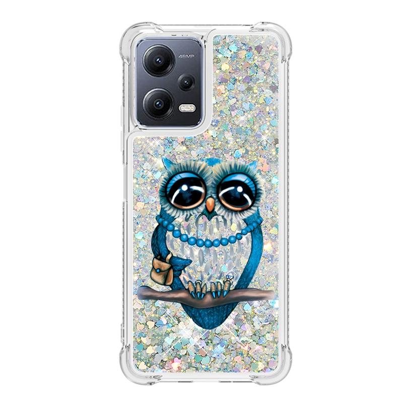 Redmi Note 12 Pro Case For Funda Xiaomi Redmi Note 12 Pro Cover Quicksand Dynamic Liquid Case On Redmi Note12 12Pro Phone Cases