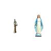 African Tribal Lady Graceful Mary Figurine Sculpture Lightweight Decorative Ornament for Bedroom