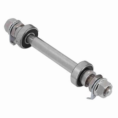 Durable Length 140mm 180mm Bike Wheel Hub Axle 6000 Bearing Sliver Solid Shaft Lever Metal Front Rear Hub Axle Road Bikes