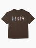 British Open Best of British tennis players - Cam Norrie, Emma Raducanu, Andy Murray, Johanna Konta, Dan Evans caricatures Oversized Unisex T-Shirt