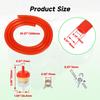 3.28FT 3/16 Inch ID Gas Fuel Line Compatible With 125Cc 110Cc Tao Tao Coolster Apollo GY6 CRF50 XR50 50Cc 90Cc Motorcycle Pit Dirt Bike ATV Go Kart