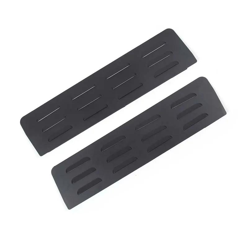 For land rover Discovery 3 4 LR4 2004-16 Aluminum Black Car Rear Door Air Vents ventilation shutters cover Trim Car Accessories