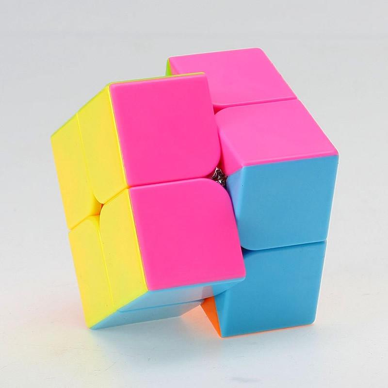 Buy 2x2 Brain Teaser Puzzle Cube Stickerless Pocket Cube Intelligence