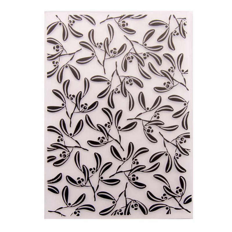 Leaf Plastic Embossing Folder Template DIY Scrapbook Photo Album Card Making Decoration Craft