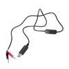 USB 5V To 1.5V Power Supply Clip Cable AA LR03 LR6 LR14 LR20 Battery Replace 1Pc 1.5V Battery Alligator Clips Cable