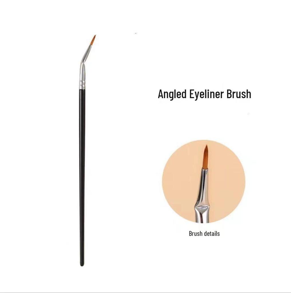 Precision Eye Makeup Brush Set (3/5/7-Piece) - Includes Angled Eyeliner, Eyeshadow, and Detail Brushes
