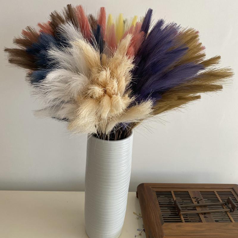 Reeds Artificial Grass Wedding Photography Prop Home Backdrop Decoration Gift